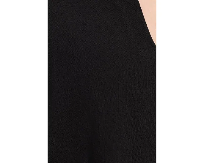 Футболка Mod-o-doc с рукавом 3/4 и разрезным воротником в стиле мандарин