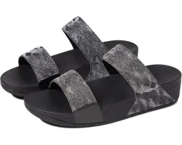 Сланцы FitFlop Lulu Glitz Slides с блестками и технологией Dynamicush