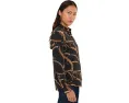 Блуза Petite Classic Fit с поясным принтом из крепа Lauren Ralph Lauren