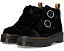 Веганские ботинки Dr. Martens Vegan Devon Velvet Platform на платформе