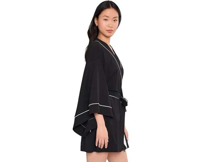 Короткий кимоно Cosabella Pima Lusso с длинными рукавами