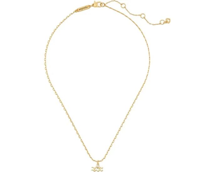 Мини-кулон со знаком зодиака Водолей от Kate Spade New York