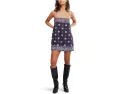 Платье Free People Bali Take Me With You Mini Dress мини с цветочным принтом