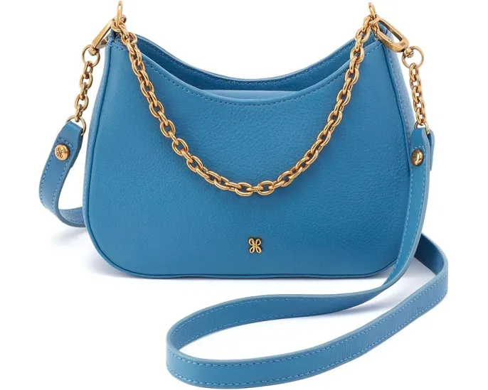 Сумка через плечо HOBO Rosa Crossbody из кожи с регулируемым ремнем