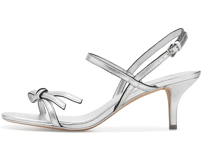 Сандалии на каблуке kitten heel Kate Spade New York Loop с ремешками и квадратным носком