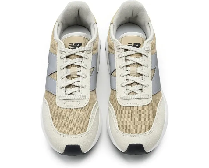 Кроссовки New Balance Classics 370 V1 из замши и сетки с резиновой подошвой