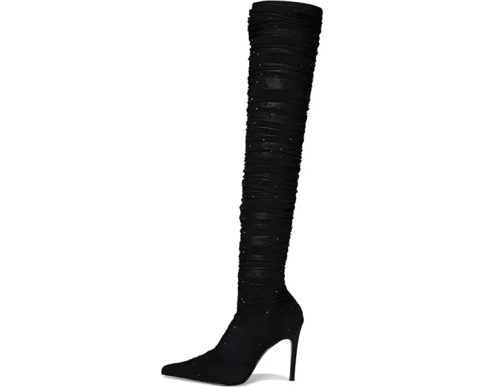 Ботильоны Steve Madden Rashida с острым носком и высоким каблуком из дышащей сетки