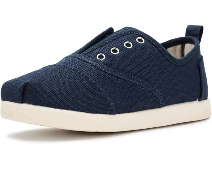 Кроссовки TOMS Kids Cordones Plus для детей с хлопковым верхом и подошвой ТПУ