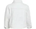 Janie and Jack Детская джинсовая куртка White Denim для малышей