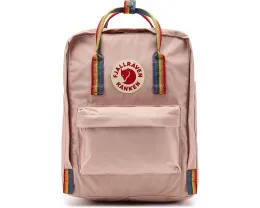 Рюкзак Fjällräven Kanken Rainbow с радужным дизайном и четырьмя отделениями
