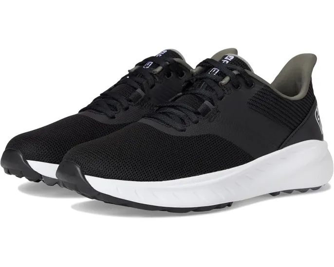 Golf обувь FootJoy FJ Flex с шипами и сетчатым верхом