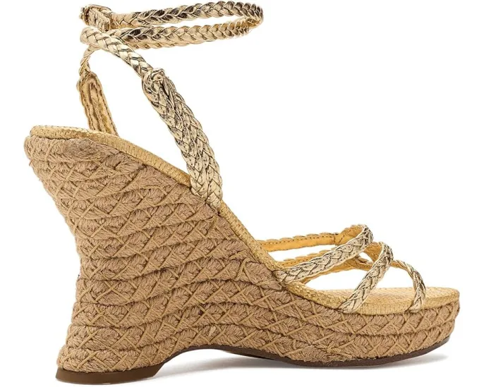 Сандалии Sam Edelman Mindie на танкетке с круглым мысом