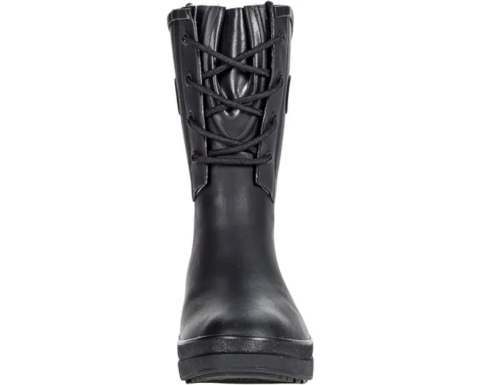 Bogs Amanda Plush II Lace Водонепроницаемые ботинки на шнуровке с искусственным мехом