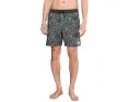 Шорты Hurley Phantom Naturals Scallop Volley 17 дюймов с принтом