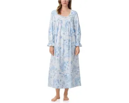 Ночная сорочка Cotton Woven Long Sleeve Ballet Nightgown от Eileen West с кружевом и вышивкой
