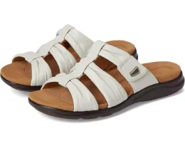 Сандалии Clarks Kitly Slide с лазерной резьбой и регулируемым ремешком