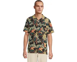 Columbia Tech Trail Utility Printed Woven Short Sleeve с защитой UPF 50 и карманами