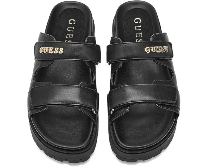 Сандалии GUESS Faxon на платформе с регулируемыми ремешками