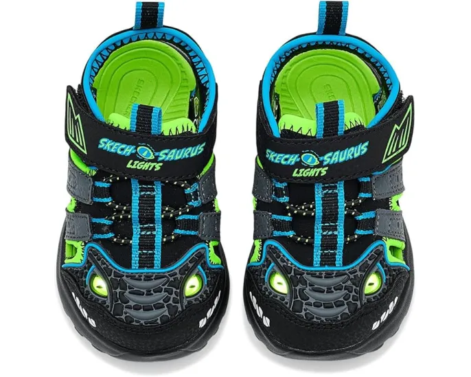 Детские сандалии SKECHERS KIDS Razor Splash со светящимися элементами