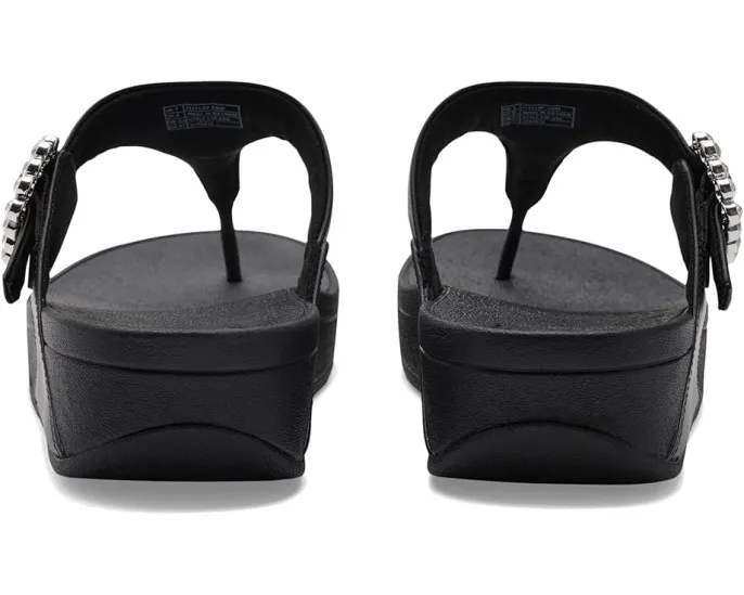 Сандалии FitFlop Lulu с кристальной пряжкой и анатомической стелькой