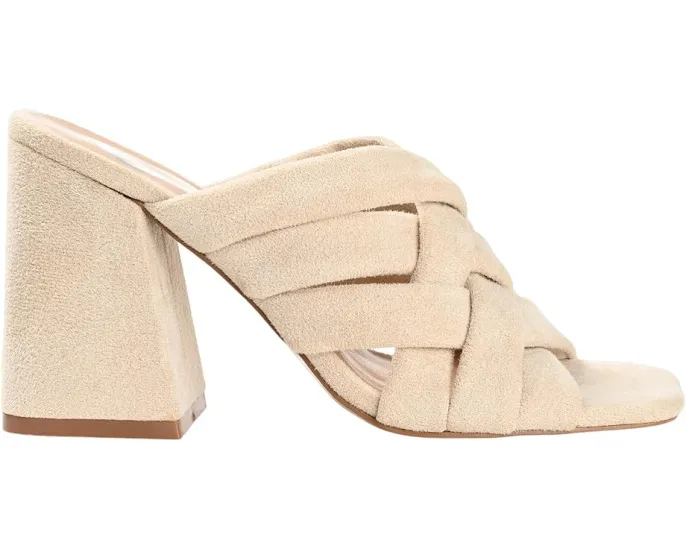 Туфли Dorisa на каблуке с перекрещивающимися ремешками от Journee Collection