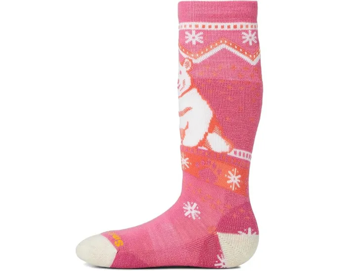 Детские носки Smartwool Wintersport Full Cushion с полярным медведем