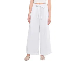 Широкие брюки Vince Camuto с завязкой на талии