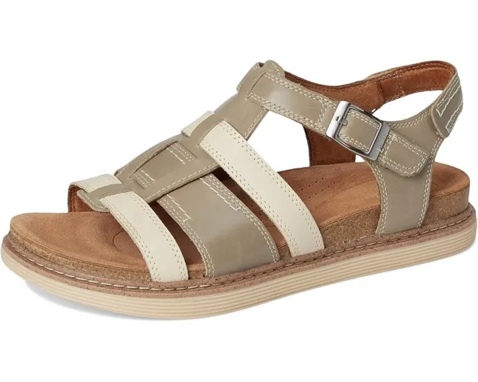 Сандалии Clarks Arwell Sun из кожи с цепкой подошвой