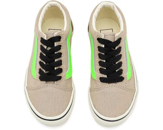 Кроссовки Vans Old Skool для детей из замши и канваса