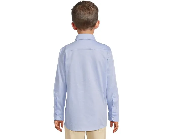 Рубашка для мальчиков Johnston & Murphy Kids с длинными рукавами и эластичной тканью