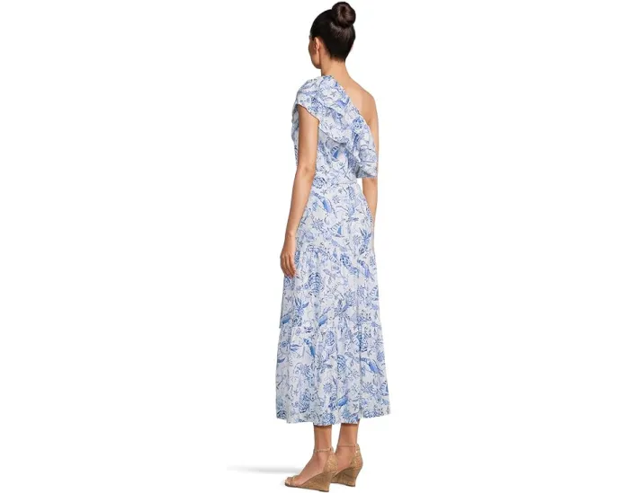 Платье Lilly Pulitzer Mayella Midi длинное миди с ярусами