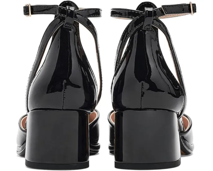 Элегантные сандалии Steve Madden Elinor с лаковой отделкой и щиколоточным ремешком