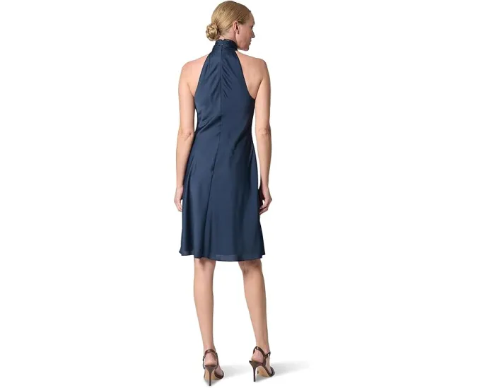Платье коктейльное Charmeuse Halter от Lauren Ralph Lauren