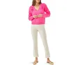 Свитер Lilly Pulitzer Alayla с V-образным вырезом и вышивкой