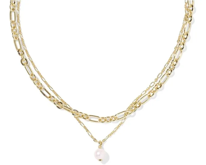 Kendra Scott Ожерелье Ashton Multi Strand с многослойными цепочками