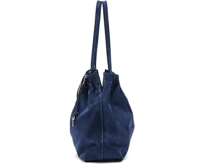 Сумка тоут The Denim Suede Cristina из денима с замшевой отделкой Marc Jacobs