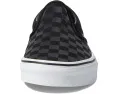 Классические слипоны Vans в клетку с текстильной стелькой и резиновой подошвой