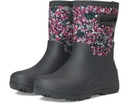 Детские сапоги Bogs Kids York Seamless с цветочным принтом и водонепроницаемой конструкцией