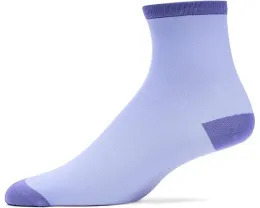 Полупрозрачные носки Lyrie Sheer Quarter с тонированными блоками на пятке и мыске