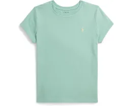 Детская футболка Polo Ralph Lauren Kids Cotton Jersey Crewneck с вышитым пони