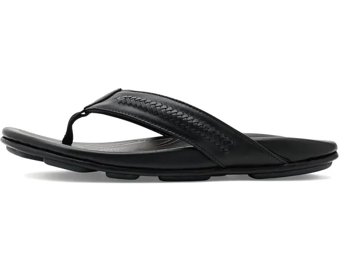 Кожаные сандалии Mea Ola Mano с ремешками и детальной проработкой OluKai