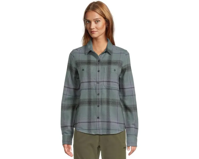 Рубашка Mountain Hardwear Plusher с длинным рукавом из органического хлопка