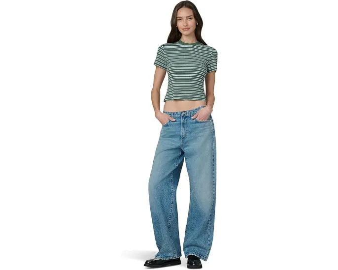Джинсы Joe's Jeans The Ryan с низкой посадкой и широкими штанинами