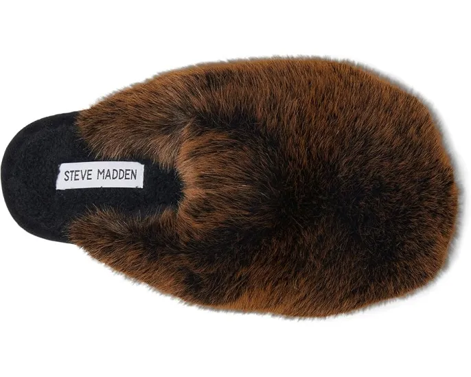 Мюли Steve Madden Poof из искусственного меха с круглым носком