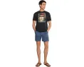 Hurley Window Tropics Футболка с коротким рукавом и тропическим принтом
