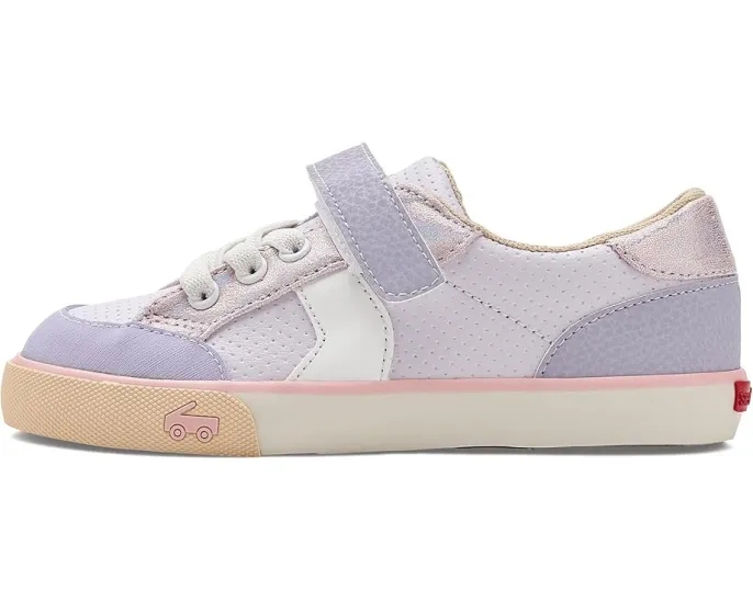 Детские кроссовки Connor с кожаным верхом и резиновым мыском от See Kai Run