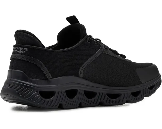 Мужские слипоны BOBS B Flex с сетчатым верхом и системой шнуровки bungee