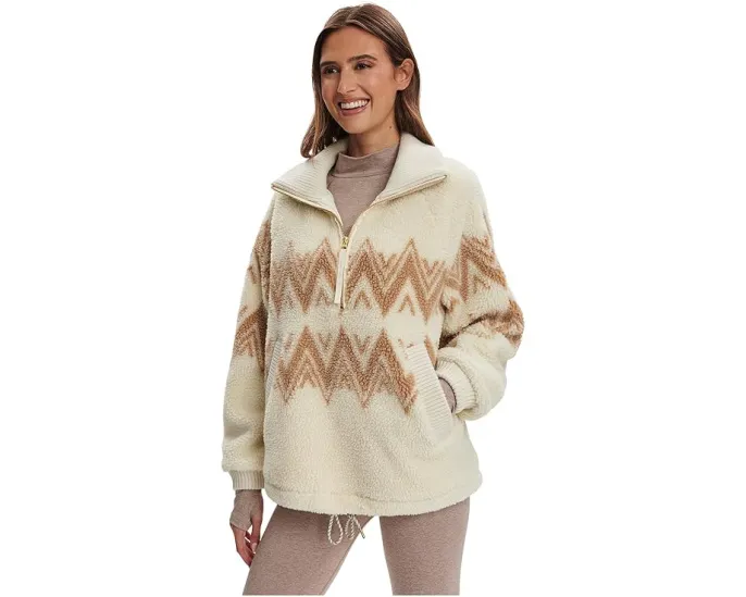 Куртка Varley Hendrik из шерпы с полузастежкой