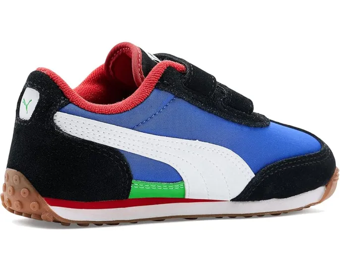 Puma Easy Rider Hook And Loop детские кроссовки на липучках с ретро дизайном