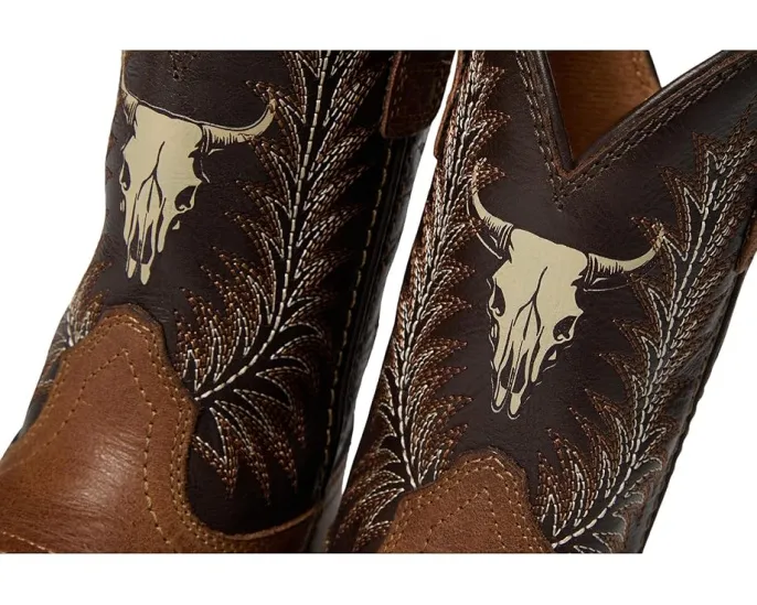 Детские ковбойские сапоги Ariat Stampede с широким мысом